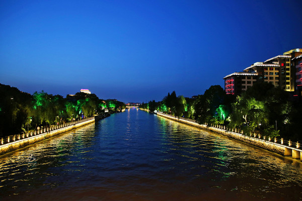 Yangzhou section of the Beijing-Hangzhou Canal