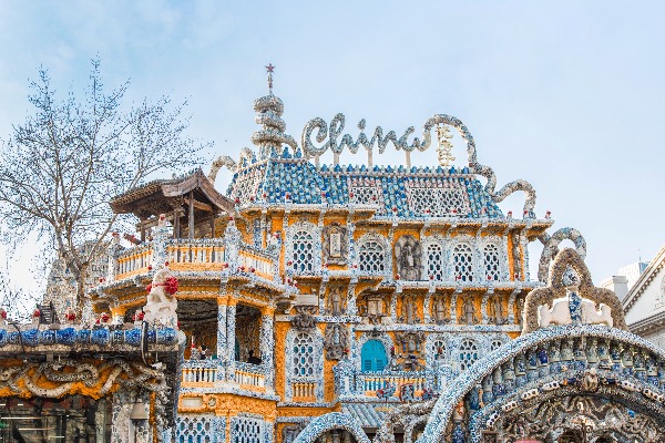 porcelain house