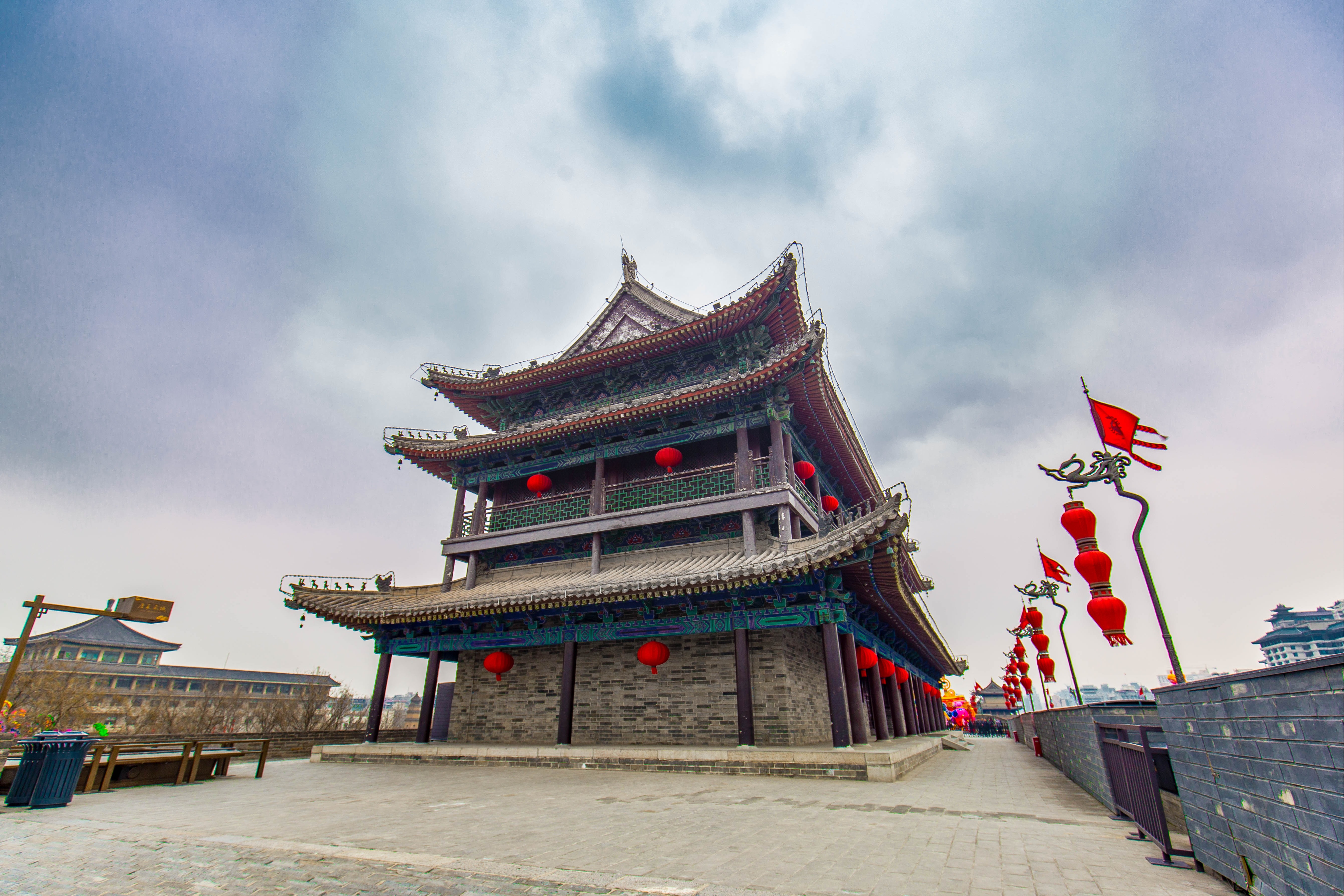 Xi 'an ancient city wall