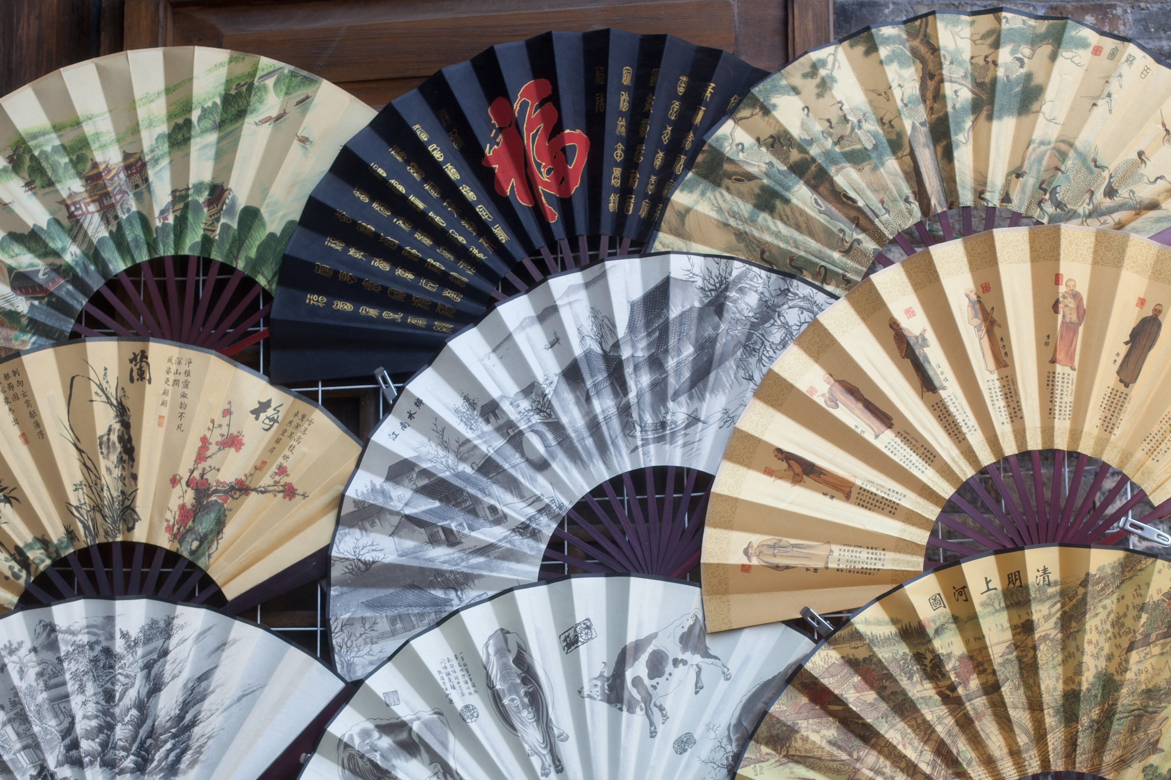 Painting fan making