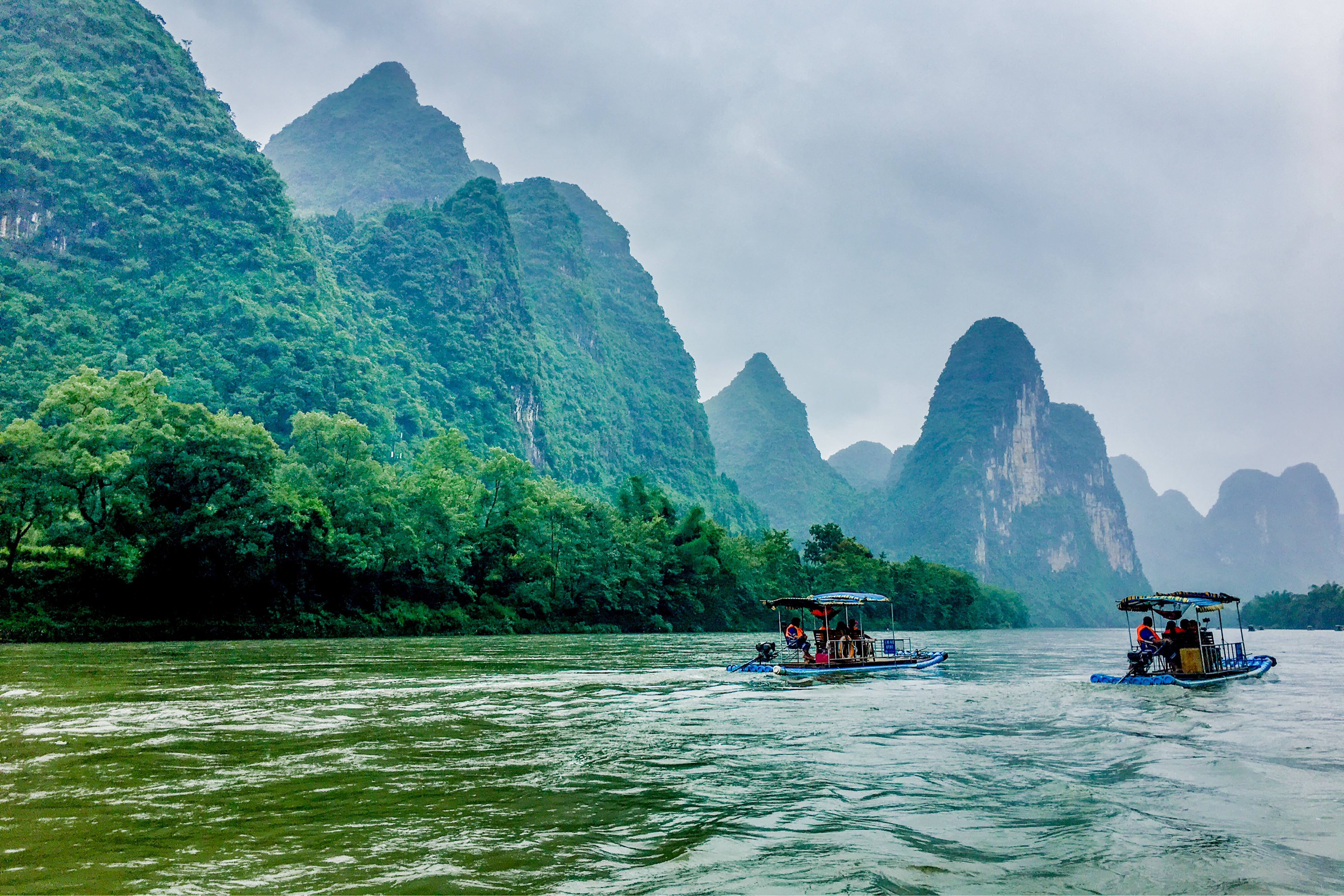 Lijiang River Bamboo Raft (Xingping Section)